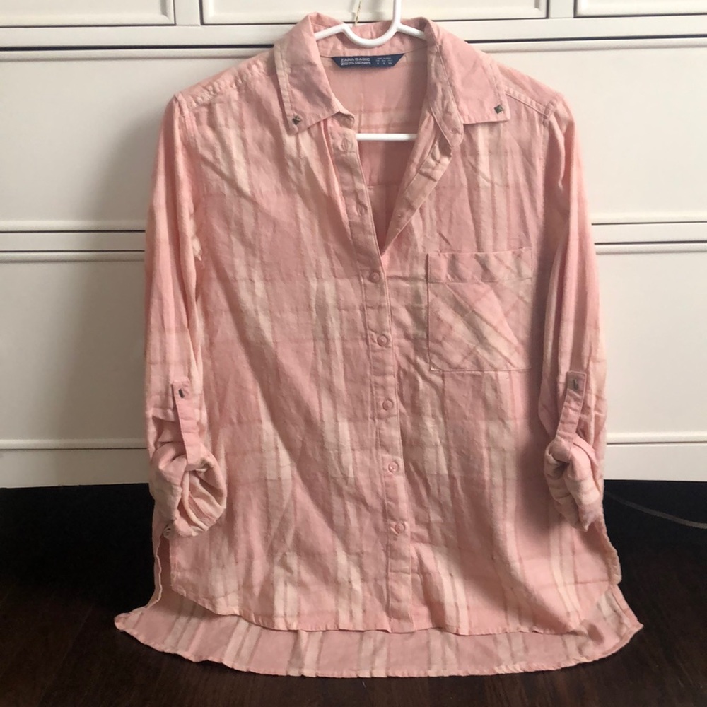 Pink Button Down